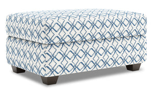 Sofa Lab The Trunk Ottoman - Ocean