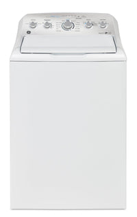 GE 4.9 Cu. FT. Top Load Dual Action Agitator Washer with SaniFresh Cycle - GTW490BMRWS 