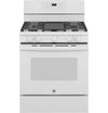 GE 5 Cu. Ft. Electric Range with Self Clean and Air Fry - White - JCGB735DPWW