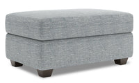 Sofa Lab The Trunk Ottoman - Luna Pewter 