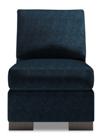 Sofa Lab Track Armless Chair - Luxury Indigo 