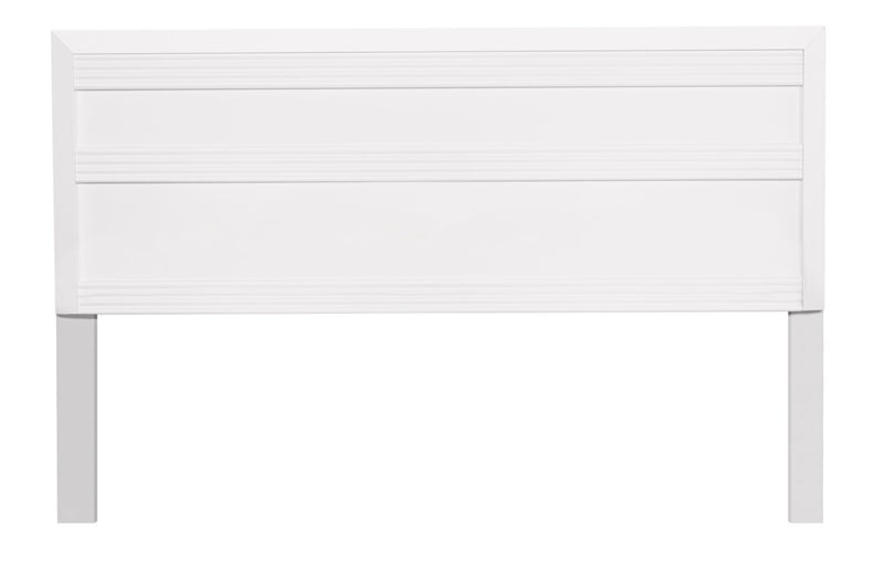 Olivia Full Headboard - White