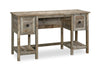 Itzel 53.94\" Office Desk with 2-Drawers- Rustic Cedar 