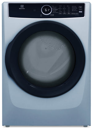 Electrolux 8 Cu. Ft. Electric Dryer with Steam - Glacier Blue - Stackable - ELFE743CAG