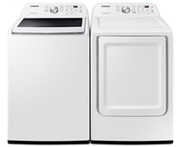 Samsung 5 Cu. Ft. Top-Load Washer and 7.2 Cu. Ft. Electric Dryer - White 