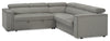 Savvy 2-Piece Left-Facing Linen-Look Sleeper Sectional