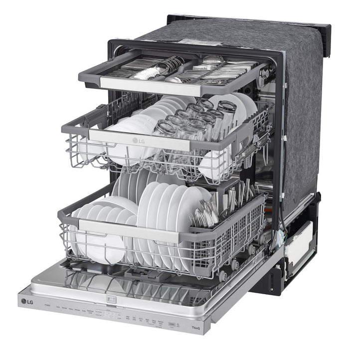 LG Top Control Dishwasher with QuadWash Pro™ and Dynamic Dry™ - LDPM6762S