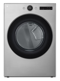 LG 7.4 Cu. Ft. Smart Electric Dryer with Steam - Graphite Steel - Stackable - DLEX5500V 