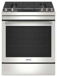 Maytag 5.8 Cu. Ft. Gas Range with Air Fry and AquaLift® - Fingerprint Resistant Stainless Steel - MG… 