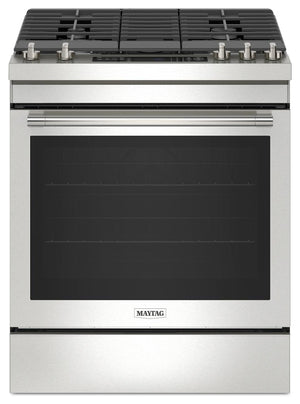 Maytag 5.8 Cu. Ft. Gas Range with Air Fry and AquaLift® - Fingerprint Resistant Stainless Steel - MGS8800PZ