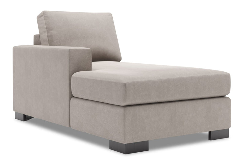 Sofa Lab Track LAF Chaise - Pax Slate