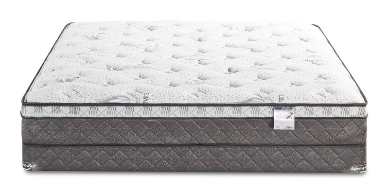 Springwall Odell Eurotop Low-Profile Full Mattress Set