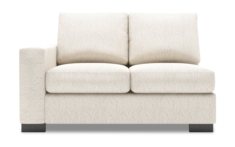 Sofa Lab Track LAF Loveseat - Luxury Sand