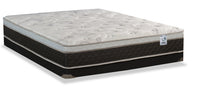 Springwall Pisa II Eurotop Low-Profile Full Mattress Set 
