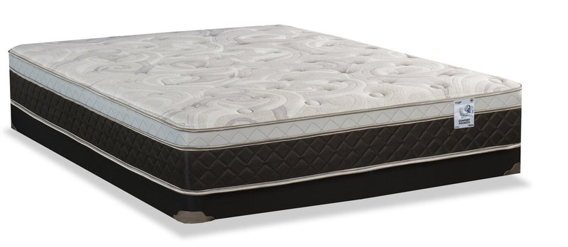 Springwall Pisa II Eurotop Low-Profile Full Mattress Set