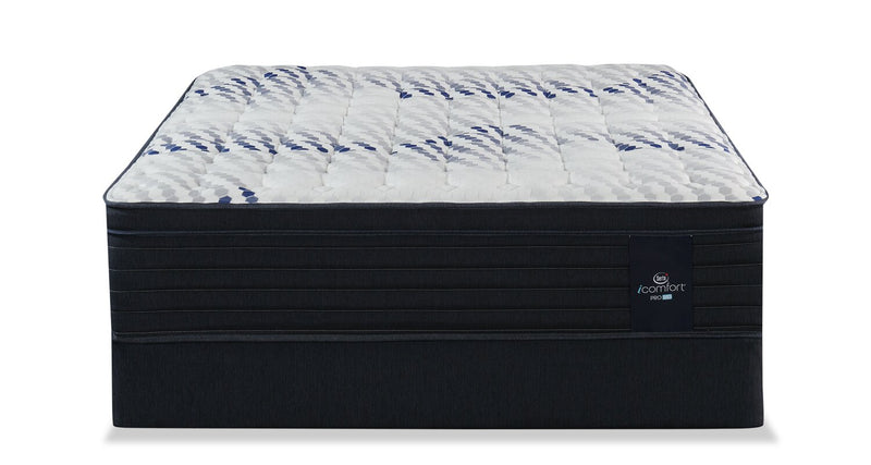 Serta iComfort Hybrid ProHD Vanguard 2.0 Eurotop Twin Mattress Set
