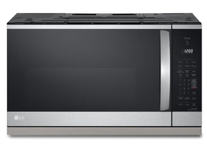 LG 2.1 Cu. Ft. Over-the-Range Microwave with ExtendaVent™ and Sensor Cooking - Smudge Proof Stainless Steel - MVEL2125F