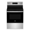 GE 5 Cu. Ft. Electric Range with Self Clean and 4 Burners - Stainless Steel - JCB630SVSS