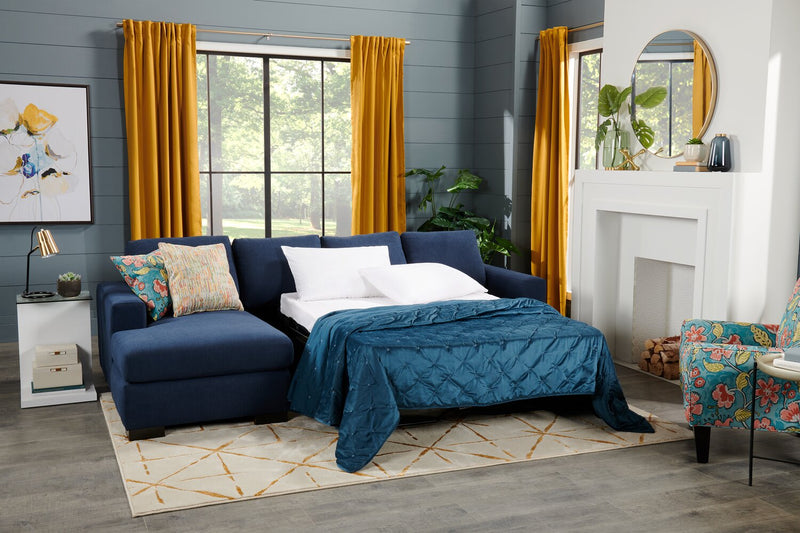 Sofa Lab Track Armless Loveseat - Pax Navy