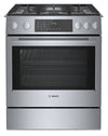 Bosch 800 Series 4.6 Cu. Ft. Dual Fuel Range with Warming Drawer - HDI8056C