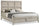 ["Lara Panel Bed with Headboard & Frame, Antique Grey - King Size"]