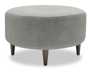 Sofa Lab The Curve Ottoman - Platinum