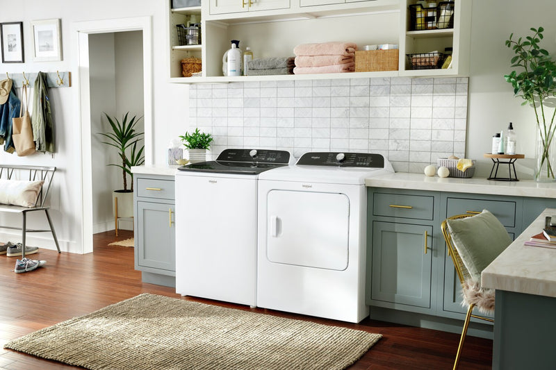 Whirlpool 6.1 Cu. Ft. Top-Load Washer with Removable Agitator and 7 Cu. Ft. Electric Dryer