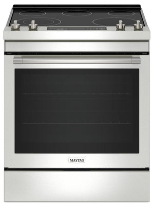 Maytag 6.4 Cu. Ft. Electric Range with Air Fry and AquaLift® - Fingerprint Resistant Stainless Steel - YMES8800PZ