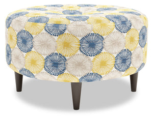 Sofa Lab The Curve Ottoman - Sunshine