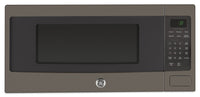 Profile 1.1 Cu. Ft. Countertop Microwave with Touch Control and Digital Display - Slate - PEM10SLFC 