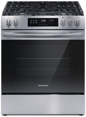 Frigidaire 5.1 Cu. Ft. Gas Range With Quick Preheat and Five Burner Cooktop - Stainless Steel - FCFG3062AS