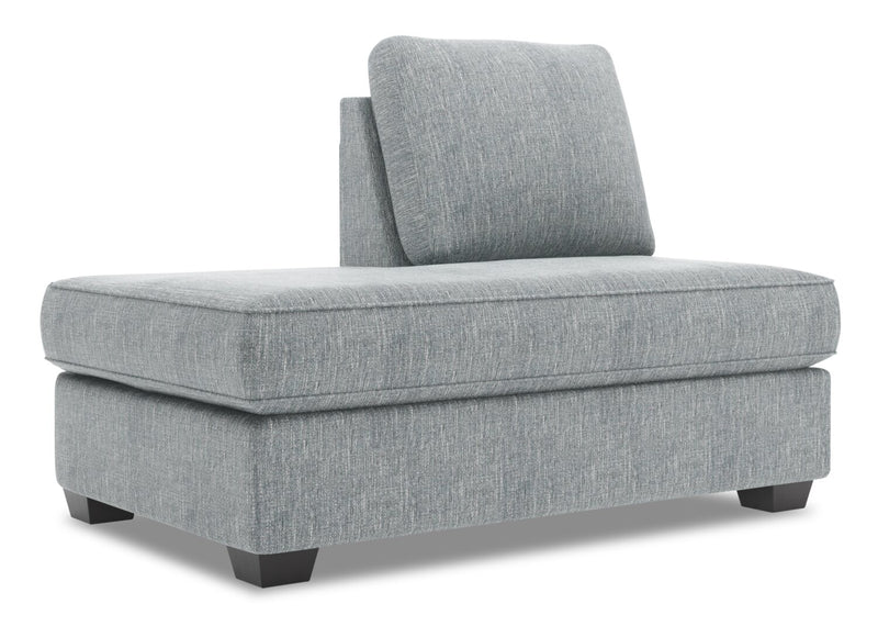 Sofa Lab Roll LAF Chaise Return - Luna Pewter