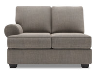 Sofa Lab Roll LAF Loveseat - Luna Smoke 