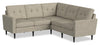 BLOK Modular Tuxedo Arm Sectional – Taupe