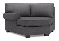 Sofa Lab Roll LAF Cuddler - Luxury Charcoal