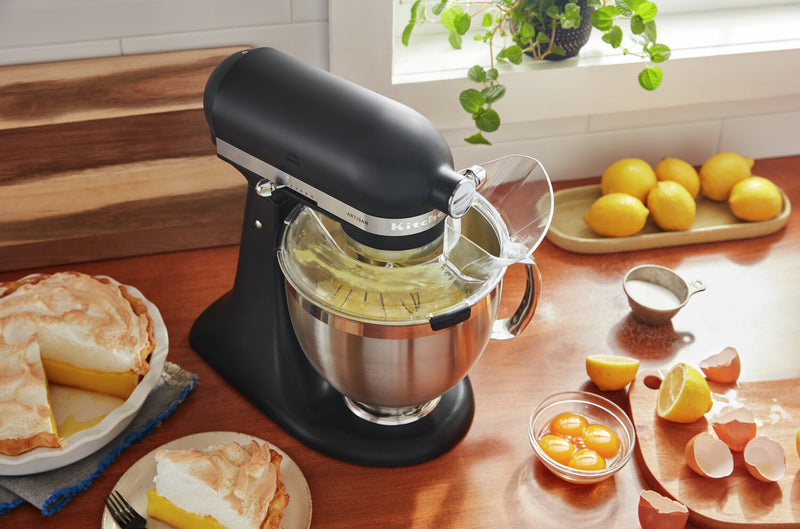 KitchenAid Artisan Series Tilt-Head Stand Mixer with Premium Accessory Pack - KSM195PSBM