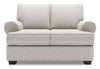 Sofa Lab Roll Loveseat - Luxury Silver