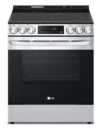 LG 6.3 Cu. Ft. Smart Electric Range with Air Fry and Fan Convection - Smudge Proof Stainless Steel -… 