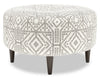 Sofa Lab The Curve Ottoman - Greystone