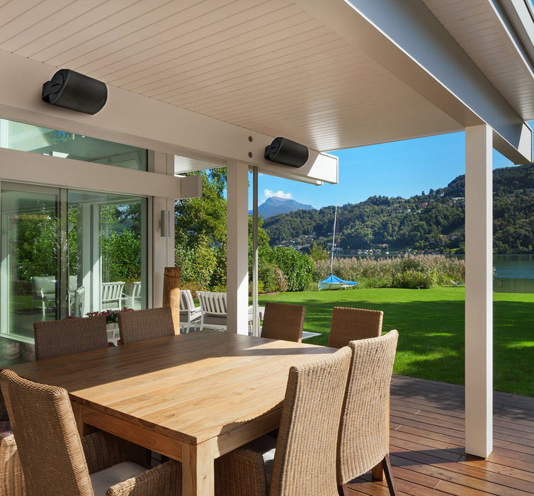 Polk Audio Atrium 4 Black Outdoor Loudspeakers with 4.5\" Drivers - AM4085 
