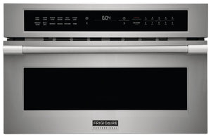 Frigidaire Professional 1.6 Cu. Ft. Built-In Microwave with Drop Down Door and Convection Cooking - Smudge-Proof® Stainless Steel - PMBD3080AF