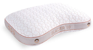 BEDGEAR Glacier Cuddle Curve 1.0 Pillow - Stomach Sleeper