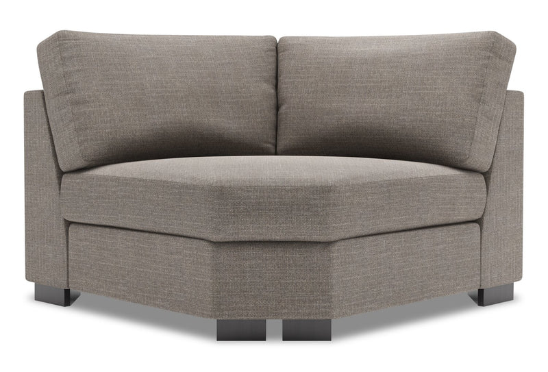 Sofa Lab Track Curved Wedge - Luna Smoke