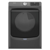 Maytag 7.3 Cu. Ft. Electric Dryer with Steam - Volcano Black - Stackable - YMED6630MBK 