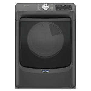 Maytag 7.3 Cu. Ft. Electric Dryer with Steam - Volcano Black - Stackable - YMED6630MBK