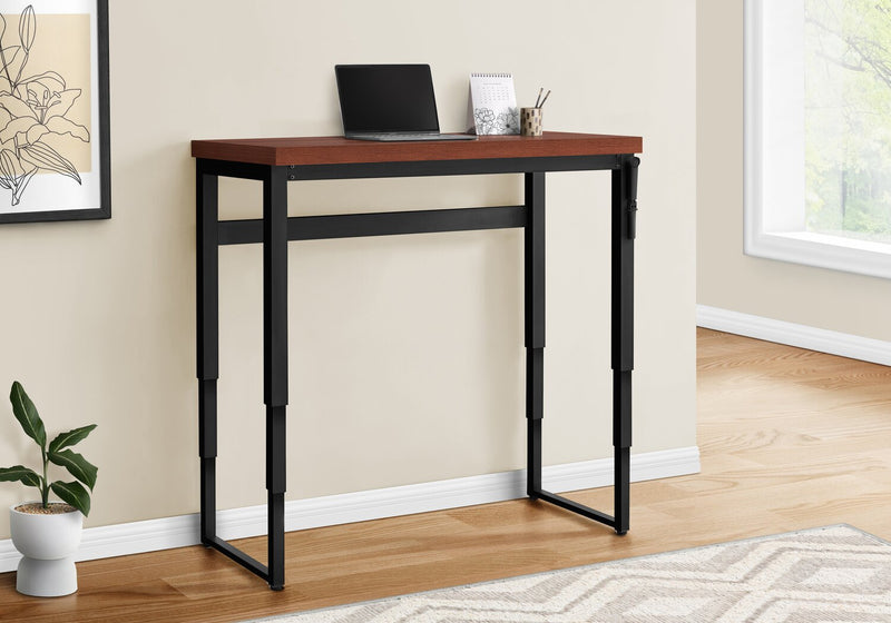 Kai 47.25\" Adjustable Height Office Desk - Cherry