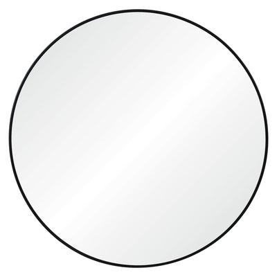 Round Black Mirror - 30" x 30"  