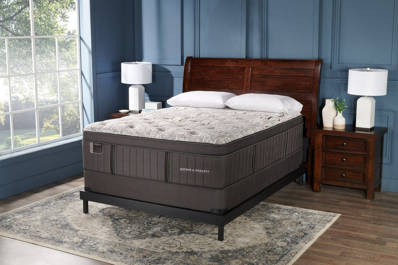 Stearns & Foster Founders Collection Derby County Eurotop Queen Mattress Set
