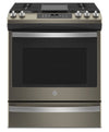 GE 5.6 Cu. Ft. Gas Range with Convection and Air Fry - Slate - JCGS760EPES