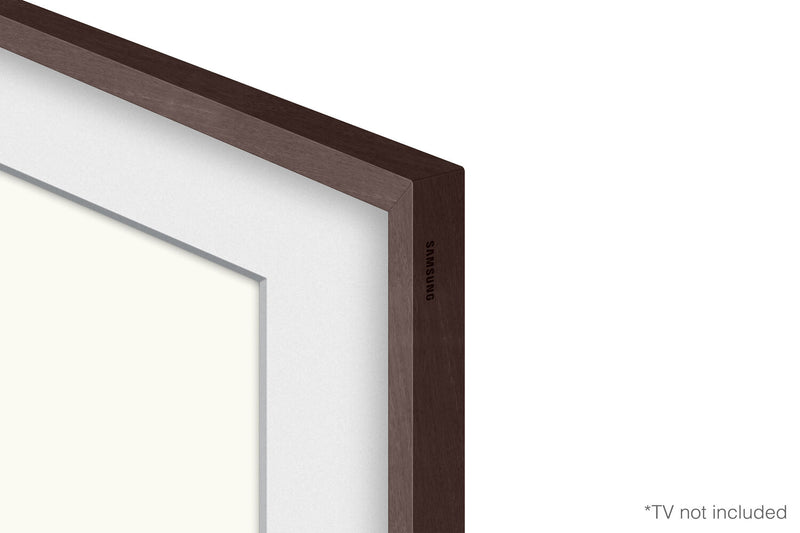 Samsung Customizable Bezel for 85\" The Frame TV - Modern Brown